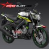 Decal Stiker YAMAHA New Vixion MONSTER WHITE GREENLIME